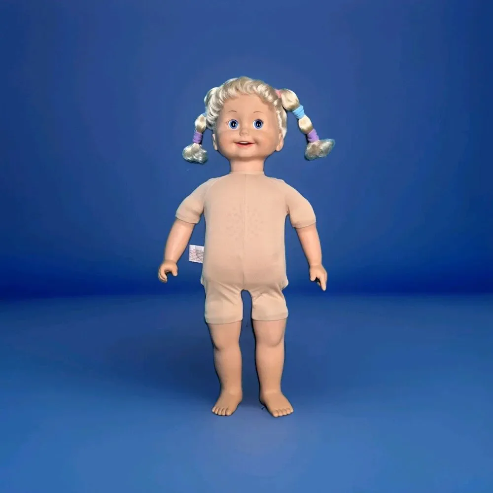 1986 PLAYMATES Doll 🎀 CRICKET Talking WORKS Eyes Mouth Move TESTED Video